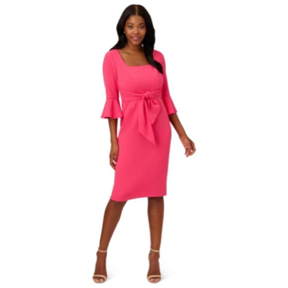 **Adrianna Papell** Women's Bell Sleeve Tie 6 - Picture 1 of 7